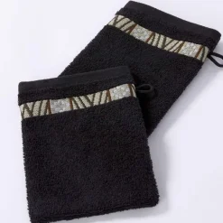 Accent tonique  2 gants de toilette