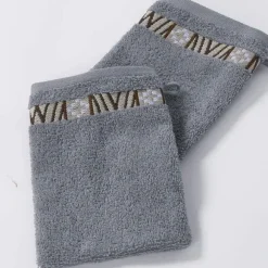 Accent tonique  2 gants de toilette