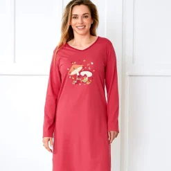 A l'ombre des champignons  Chemise de nuit