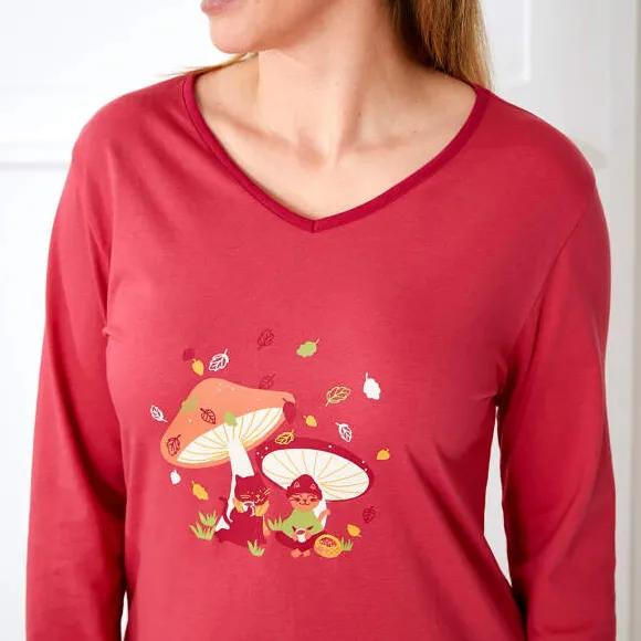A l'ombre des champignons Chemise de nuit