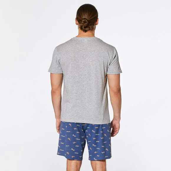Altitude 56 Pyjama short gris