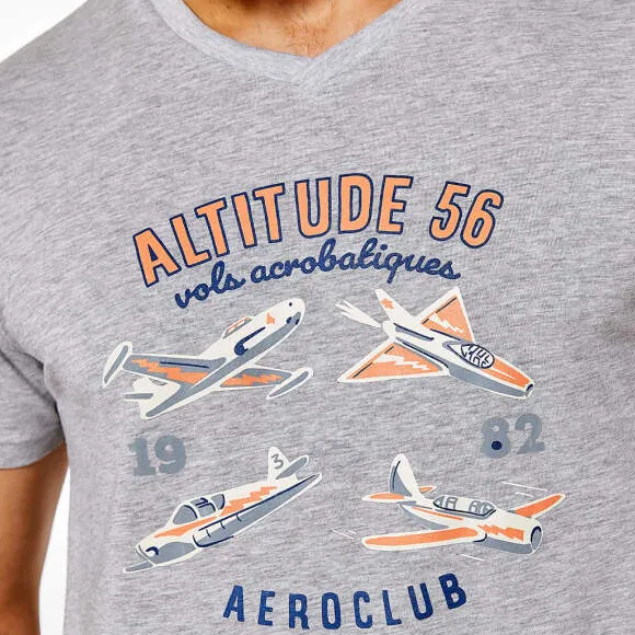 Altitude 56 Pyjama short gris
