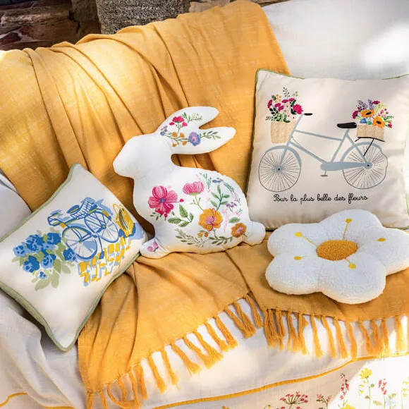 Amour de lapin Jeté de fauteuil