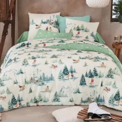 Animaux à la montagne  Taie de traversin
