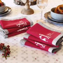 Au cœur de l'Alsace  Serviettes de table