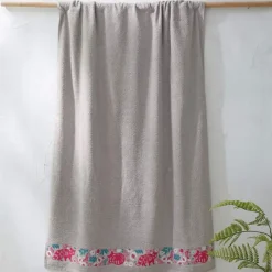 Au milieu des fleursLinge de bain