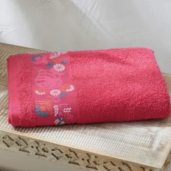 Au milieu des fleurs Serviette de bain