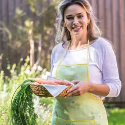 Au milieu des marguerites  Tablier