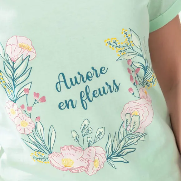 Aurore en fleurs Chemise de nuit