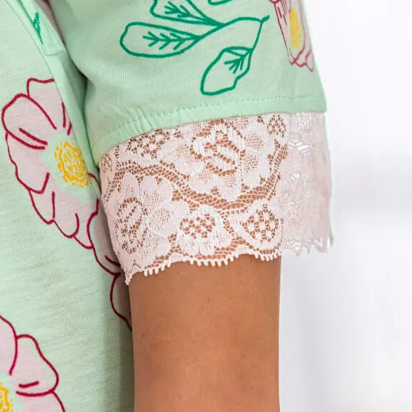 Aurore en fleurs Kimono