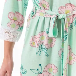 Aurore en fleurs  Kimono