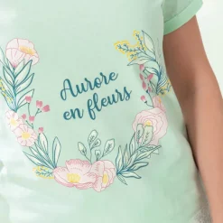 Aurore en fleurs  Pyjama short