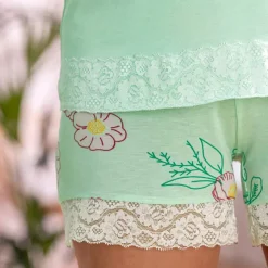 Aurore en fleurs  Pyjama short
