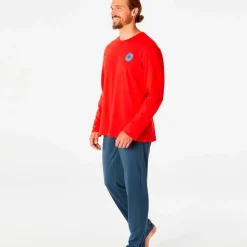 Au son du vinyl  Pyjama rouge