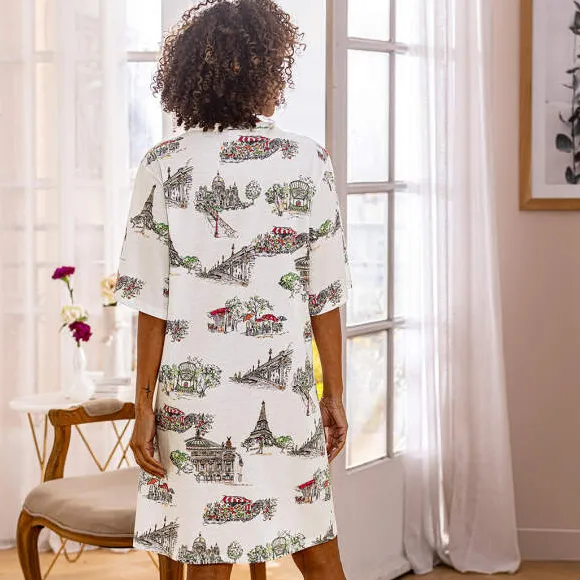 Balade dans Paris Chemise de nuit