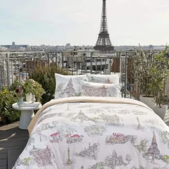 Balade dans Paris  Drap-housse