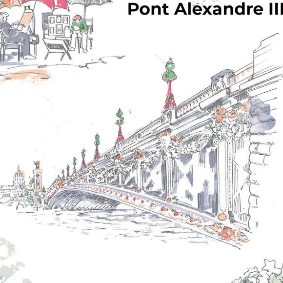 Balade dans ParisLinge de lit