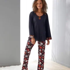 Belle de nuit  Pyjama en viscose