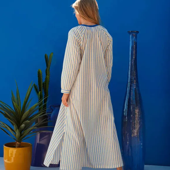 Bleu majorelle Chemise de nuit