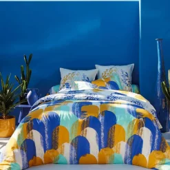 Bleu majorelle Drap-housse