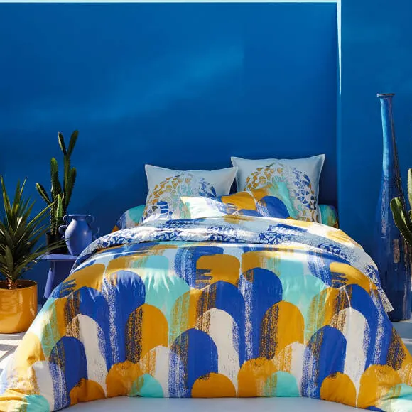Bleu majorelle Drap-housse