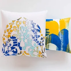 Bleu majorelleLinge de lit