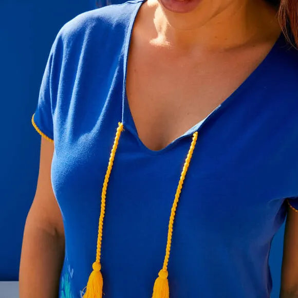 Bleu majorelle Pyjama