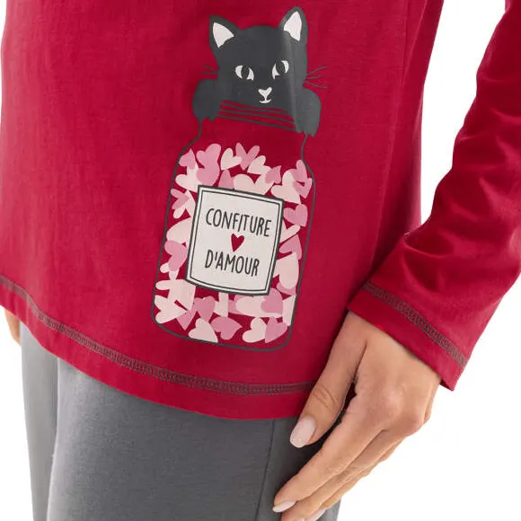 Bouquet d'amour Pyjama cerise
