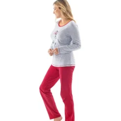 Bouquet d'amour  Pyjama gris