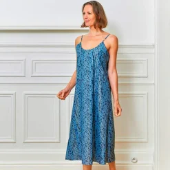 Brise dorée  Robe longue