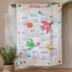 Calendrier 2026  1 torchon