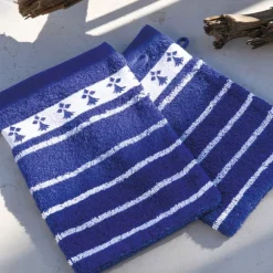 Cap sur la Bretagne  2 gants de toilette