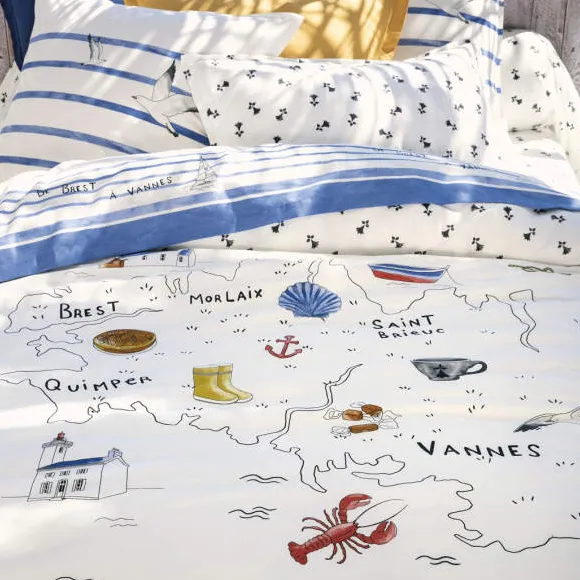 Cap sur la Bretagne Taie d'oreiller