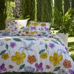 Carnet de fleurs  Drap-housse