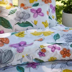 Carnet de fleurs  Housse de couette