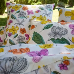 Carnet de fleursLinge de lit