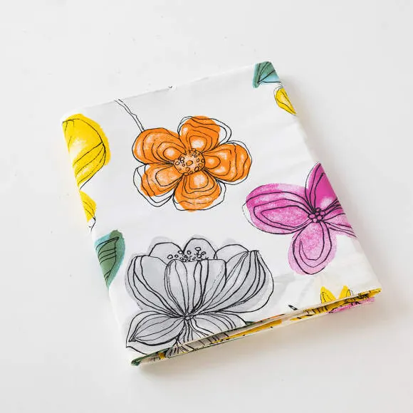 Carnet de fleursLinge de lit