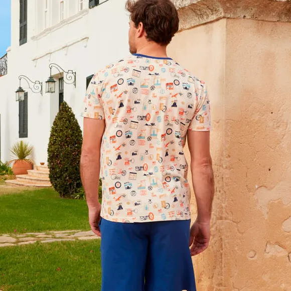 Carnet de voyage Pyjama short
