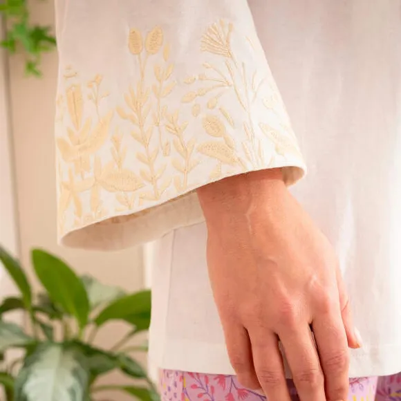 Cascade fleurie Kimono