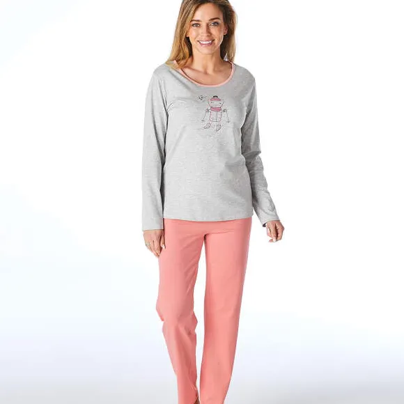Chat neige 2 pyjamas