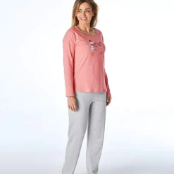 Chat neige  2 pyjamas