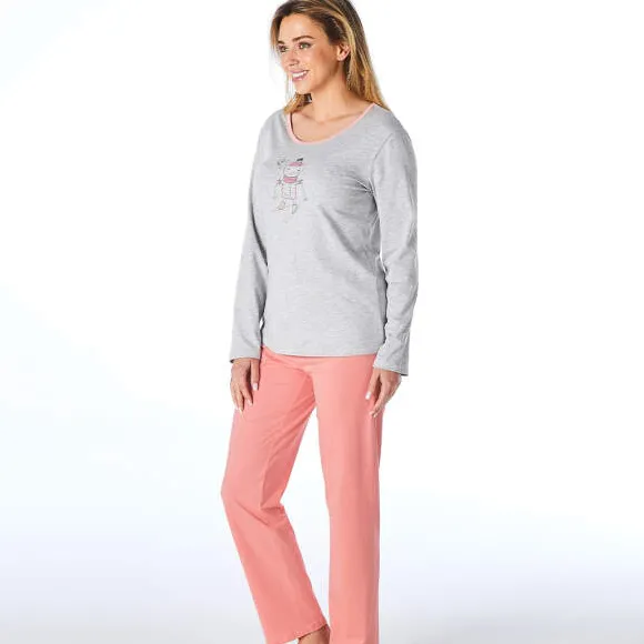 Chat neige 2 pyjamas