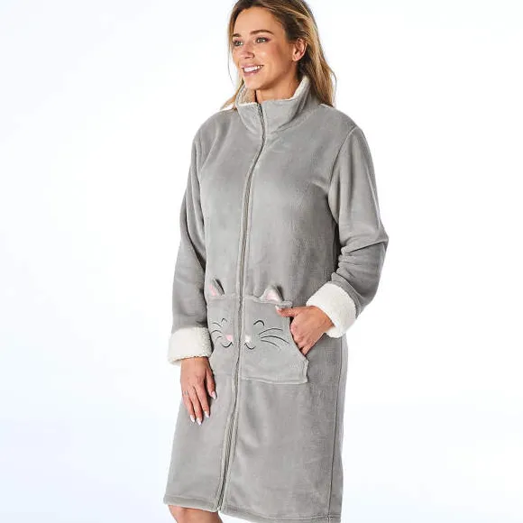 Chat neige Robe de chambre