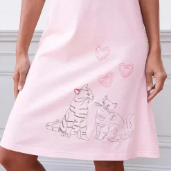 Chats amoureux  Chemise de nuit