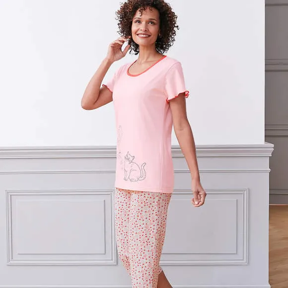 Chats amoureux Pyjama