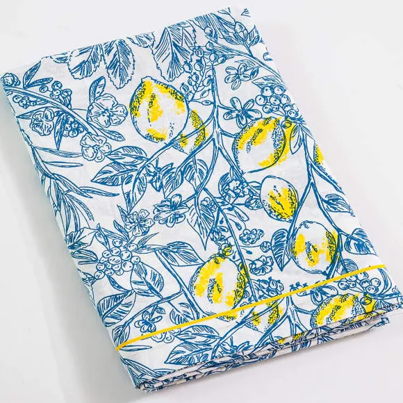 Citronnier sous la tonnelleLinge de lit