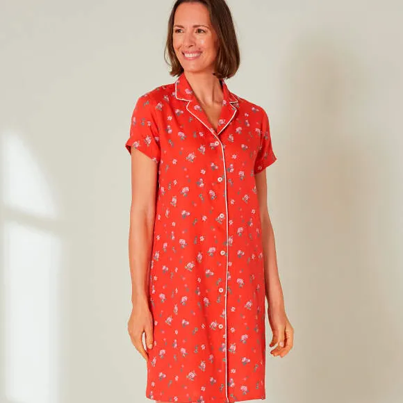Coeur en fleurs Chemise de nuit