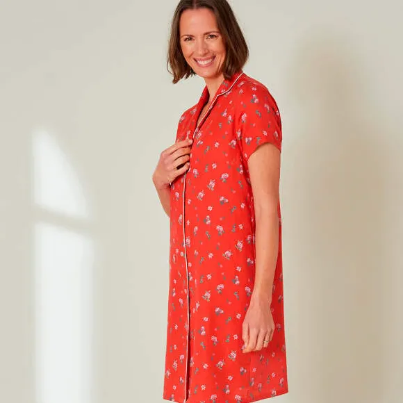 Coeur en fleurs Chemise de nuit