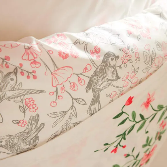 Coeur en fleurs Drap