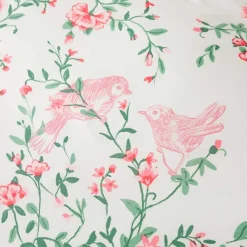Coeur en fleurs  Housse de couette